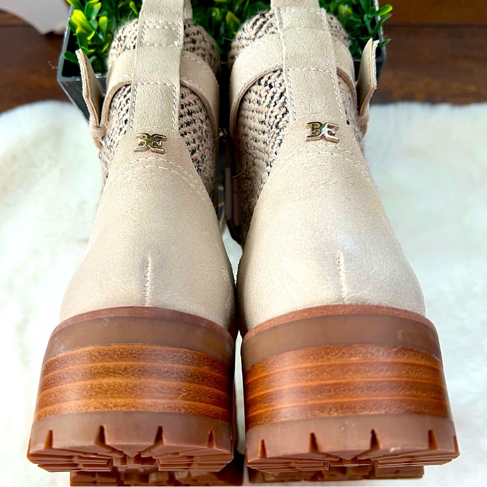Sam Edelman Tenlee Ankle Boot Neutral Size 8 NWOT - Picture 7 of 14